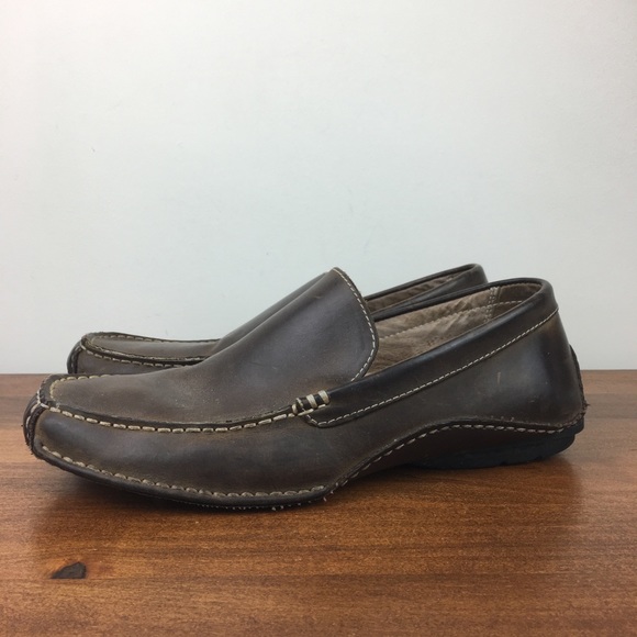 SM New York Other - SM New York P-Nevell Men’s Brown Leather Loafers Driving Shoes Size 9.5.